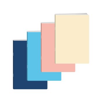 Zvezek A5 52 listni črtan Pouders, New Design