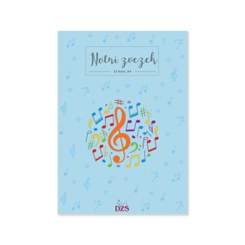 Notni zvezek, New Design, A4, 32-listni, Roka