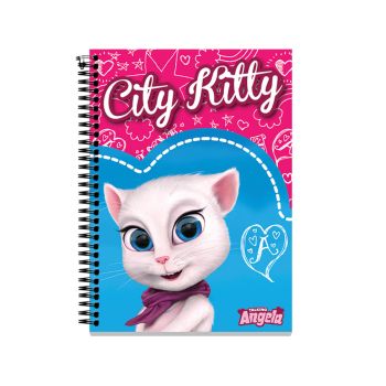 Blok, Talking Angela, A4, 80-listni, 9 mm, spirala