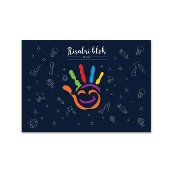 Risalni blok, New Design, A3, 30-listni, Roka