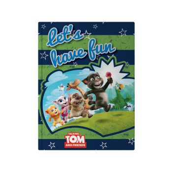 Zvezek, Talking Tom and Friends, A4, 92-listni, karo 5 mm