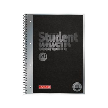 Špiralni blok A4, mali karo, Premium Student Hardwired, 106792872