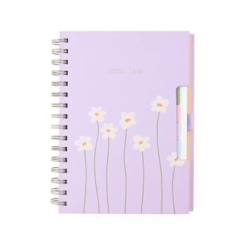 Spiralni Zvezek A5 Črte Flowers 28809