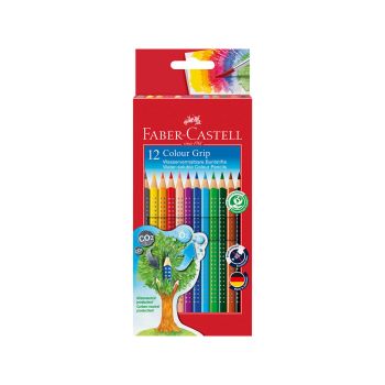 Barvice, Faber Castell, grip, 12 kos