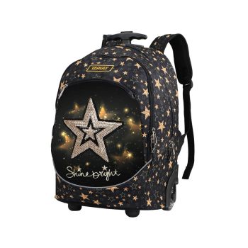 Šolski nahrbtnik s kolesi, Target, Shine Bright