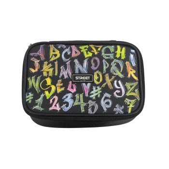 Prazna peresnica, ovalna, 1 zadrga, Compact Multi, Grafit
