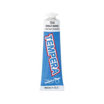 Tempera barva, Aero, kobalt modra 704, 42 ml