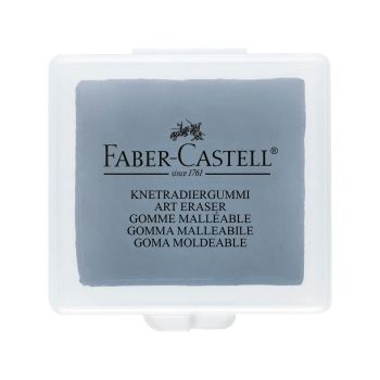 Radirka  - gnetljiva guma, Faber Castell, siva