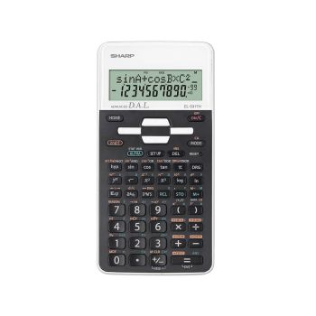 Kalkulator Sharp EL-531THBWH, 273 funkcij, 2-vrstični, črno-bel, tehnični