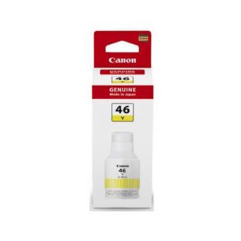 Črnilo CANON GI-46YE, rumena, ident 4429C001AA, za Maxify GX6040/ 7040, vsebina 135 ml, Standard mod