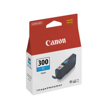 Kartuša CANON PFI-300 CY modra, ident 4194C001AA, za tiskalnike PRO300, vsebina 14,4 ml