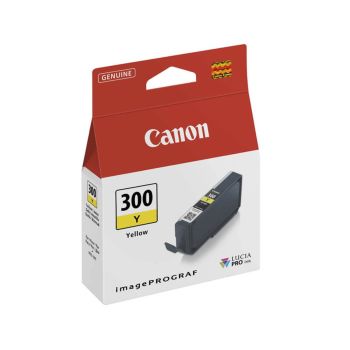 Kartuša CANON PFI-300 YE rumena, ident 4196C001AA, za tiskalnike PRO300, vsebina 14,4 ml