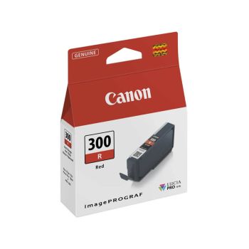 Kartuša CANON PFI-300 R matt rdeča, ident 4199C001AA, za tiskalnike PRO300, vsebina 14,4 ml