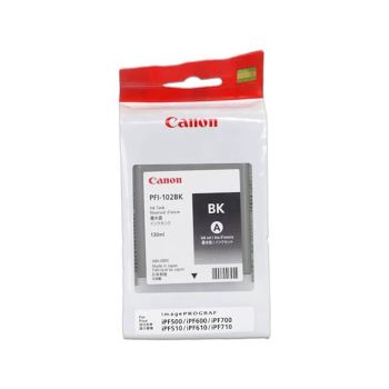 Črnilo Canon PFI-102, foto črna, za tiskalnike Ipf500,600,700