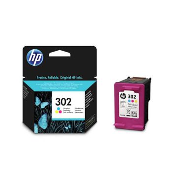 Kartuša, HP, F6U65AE, 302, 3 barve