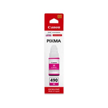 Črnilo Canon GI-490M, rdeče, ident 0665C001AA, za inkjet tiskalnik G1400, G2400, G3400 ,vsebina 70 m