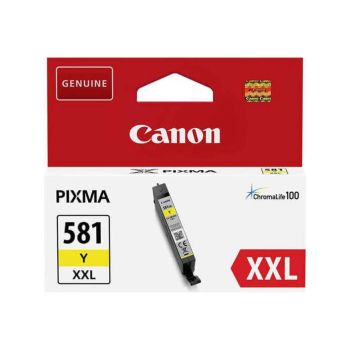 ČRNILO CANON CLI-581 XXL RUMENA ZA TR7550/TR8550, kapaciteta 11,7ml (ident 1997C001AA)