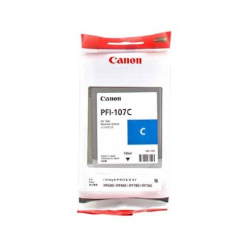 Črnilo Canon PFI-107 CY, modra, ident 6706B001AA, za risalnike IPF670/ 680/ 685/ 770/ 780/ 785, vseb
