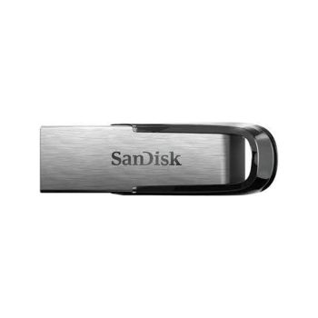 USB ključ, Sandisk, Ultra Flair, 32 GB, vmesnik 3.0, kovinski, srebrn