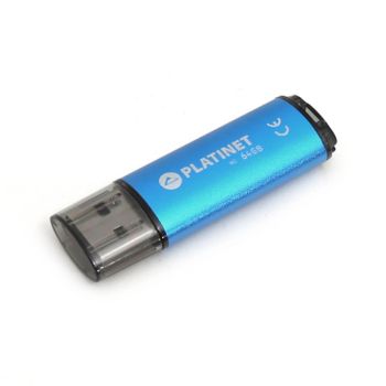 Ključ USB PLATINET 64GB. vmesnik 2.0. X-DEPO. moder