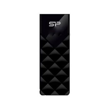 USB ključ, Silicon, U03, 32 GB, vmesnik 2.0, črn