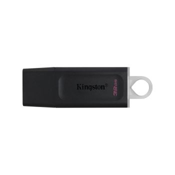 USB ključ, Kingston, DT Exodia, 32 GB, vmesnik 3.2, s pokrovčkom, črn