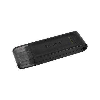 USB C disk Kingston 64GB DT70, 3.2 Gen1, plastičen, s pokrovčkom
