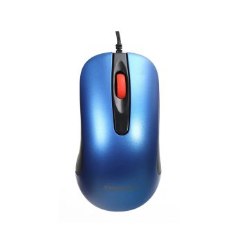 Miška, Omega, OM0520, ločljivost 1000 dpi, velikost L, žična, USB priklop, modra