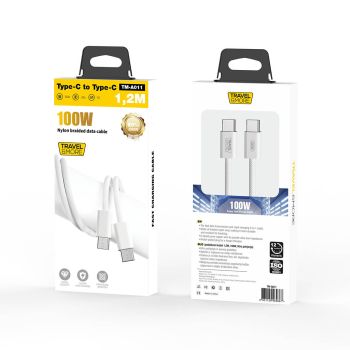 Kabel napajalni C-C 100W 1,2m FAST