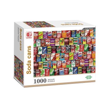 Sestavljanka Soda cans, 1000 kos