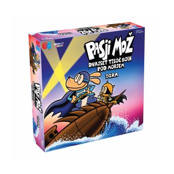 Družabna igra Pasji mož - 20.000 bolh pod morjem