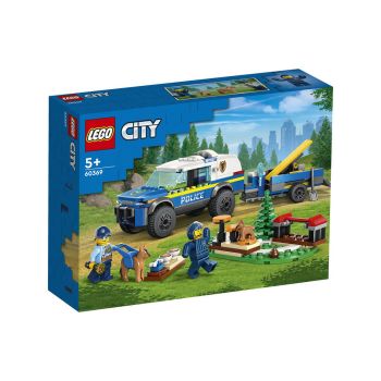 Lego City Police 60369 Pasje usposabljanje pri mobilni policiji