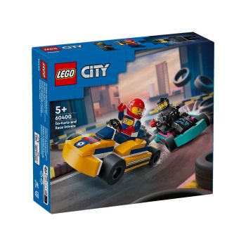 LEGO City 60400 Gokarti in dirkalci