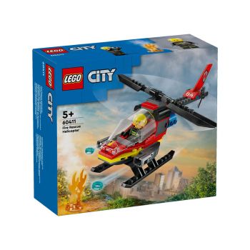 LEGO City 60411 Helikopter za reševanje iz požarov