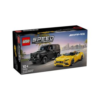LEGO Speed Champions 76924 Mercedes-AMG G 63 in Mercedes-AMG SL 63
