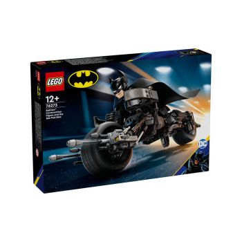 LEGO Super Heroes 76273 Konstrukcijska figura Batman in netopirski-pod-motor