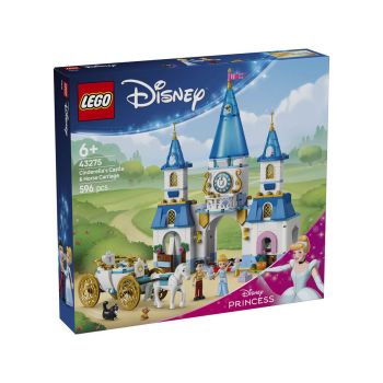 LEGO  Disney Princes 43275 Pepelkin grad in kočija s konjsko vprego