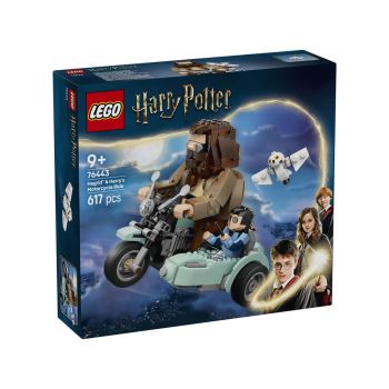 LEGO  Harry Potter 76443 Hagridova  in Harryjeva vožnja z motornim kolesom