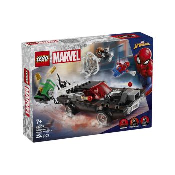 LEGO  Super Heroes 76309 Spider-Man proti Venomovemu avtu z močnim motorjem