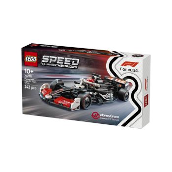 LEGO Speed Champions 77250 Dirkalni avtomobil MoneyGram Haas F1 Team VF-24