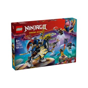 LEGO   Ninjago 71843 Rogue v robotskem oklepu jezdi zmaja