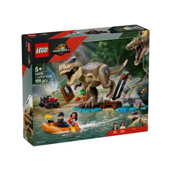 LEGO   Jurassic World 76975 Rečni pobeg pred tiranozavrom