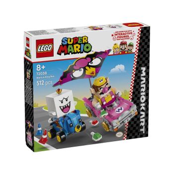 LEGO  Super Mario 72038 Mario Kart    Wario   King Boo
