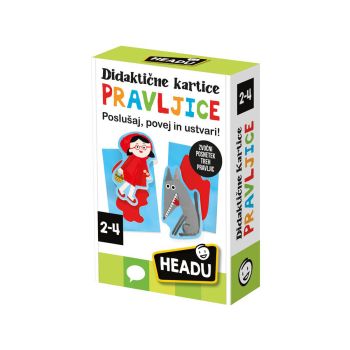 Igra HEADU Didaktične kartice pravljice