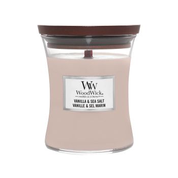 Sveča ww medium vanilla   sea salt 92191