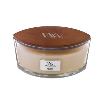 Sveča WoodWick Classic White Honey, elipsa