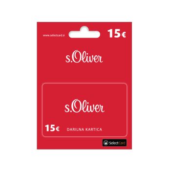 Darilna kartica, s.Oliver