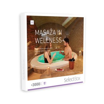 Darilni paket, SelectBox, Masaža in wellness+