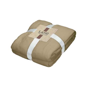 Odeja Delux soft, bež barve