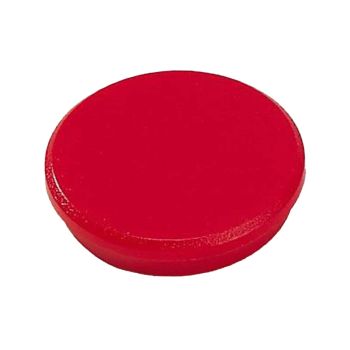 Magneti za tablo, premer 24 mm, 6 kos, rdeči